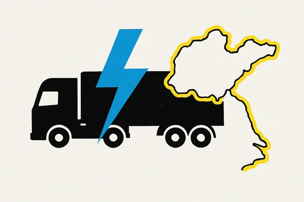 Half of China’s Heavy Truck Sales to Be Electric by 2028