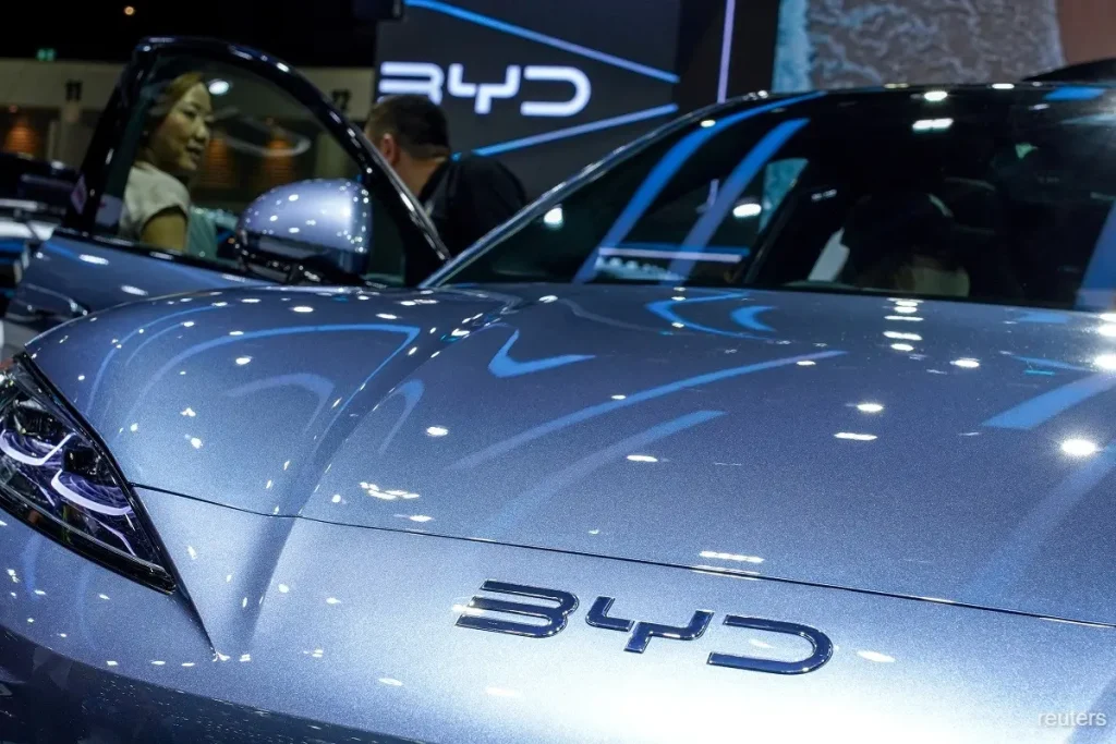 Price War Escalates in China’s EV Market as Major Automakers Target BYD