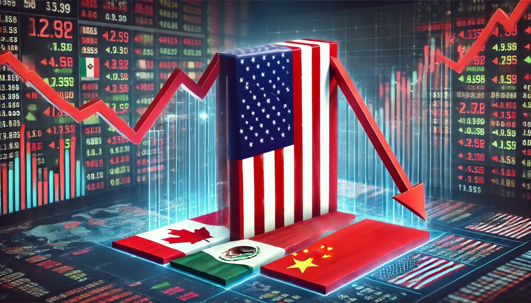 US Futures Fall Amid Trade Uncertainty and Tariff Tensions