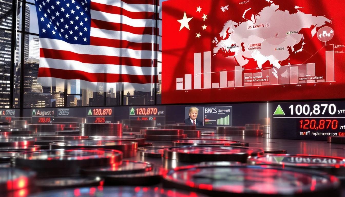 U.S. Trade War Deadline Extension Intensifies Global Market Instability