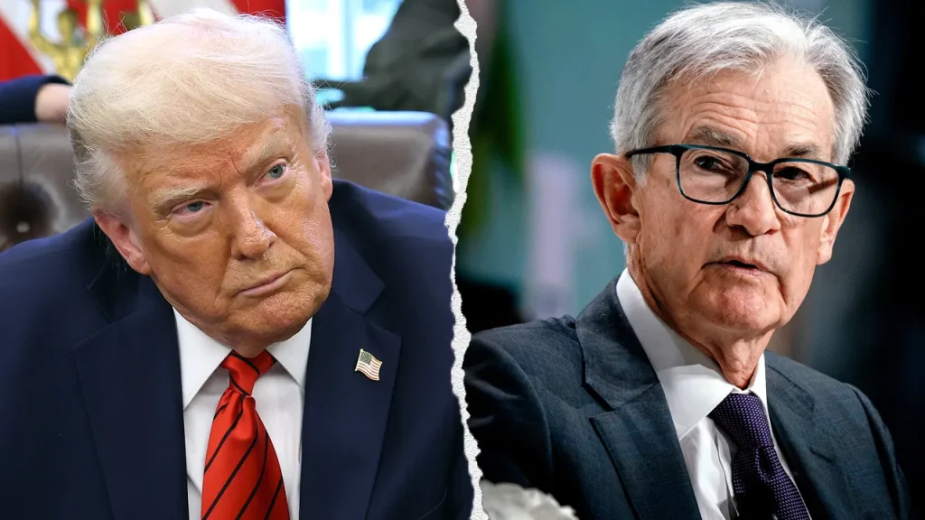 Trump Turns Up the Heat on Powell Amid Fed Independence Clash