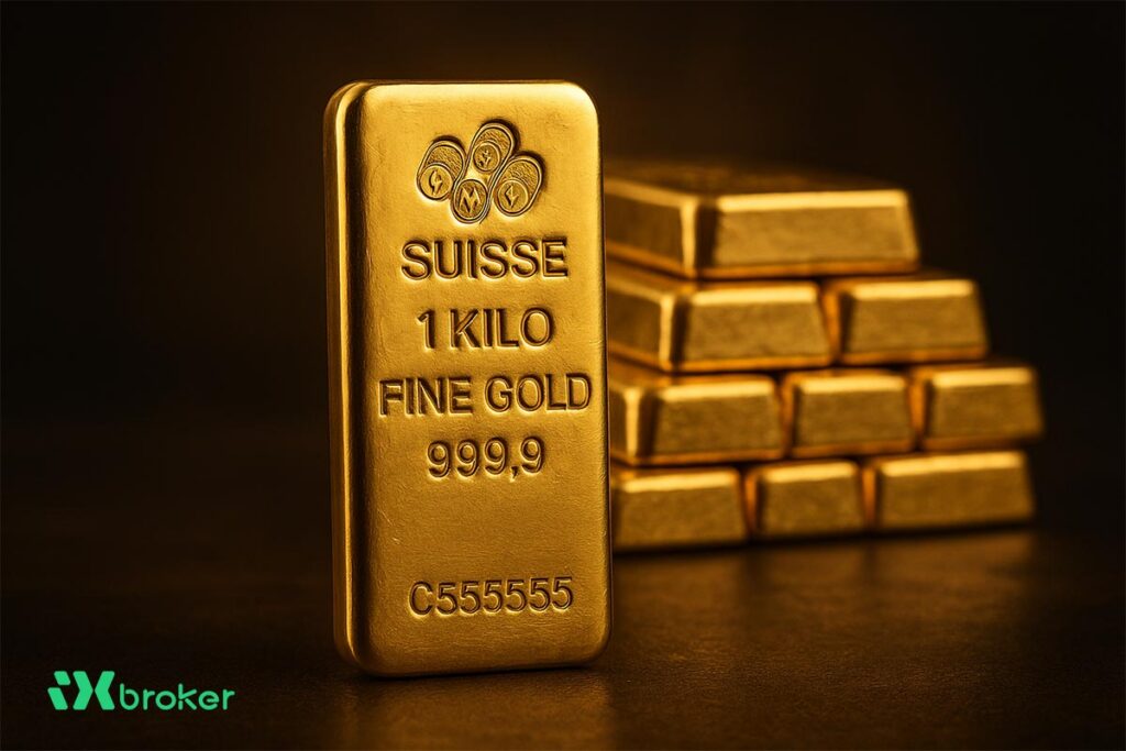 شمش سوییسی طلا یک کیلویی